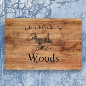 &#8220;Life is Better in the Woods&#8221;: Canvas Wall Art That Brings Nature Home