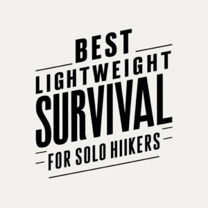 Best Lightweight Survival Gear for Solo Hikers: Gear That Won&#8217;t Weigh You Down