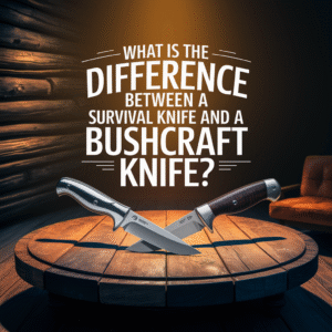 What Is the Difference Between a Survival Knife and a Bushcraft Knife?