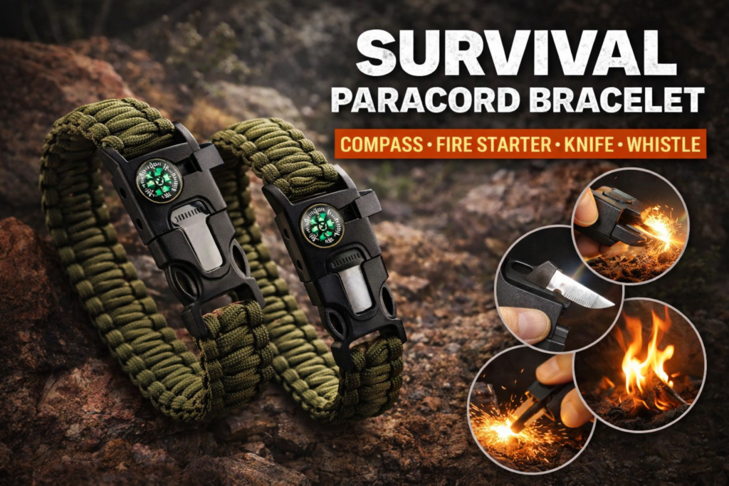This Cheap Survival Bracelet Could Actually Save You One Day