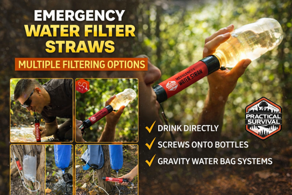 These Water Straws Could Save Your Life in a Bad Situation