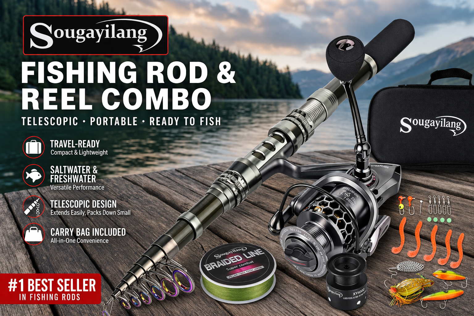 This Fishing Rod Gives You a Reliable Food Source Anywhere