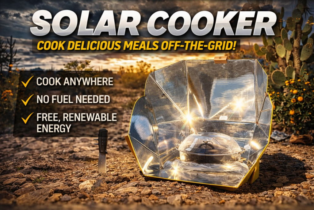 Cook Food Anywhere With Just Sunlight &ndash; No Fuel Needed