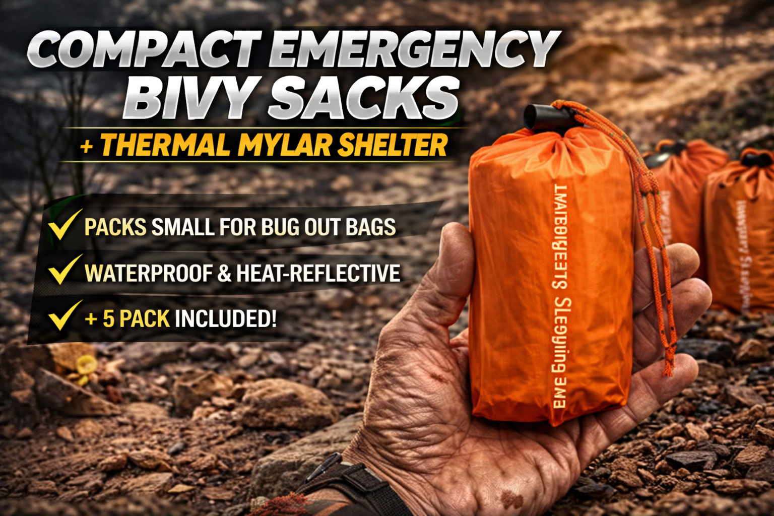 These Emergency Sleeping Bags Can Save You From Cold Fast