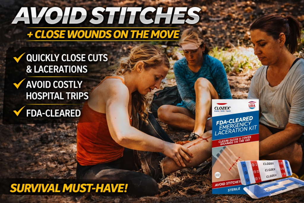 This Laceration Kit Lets You Close Wounds Without Stitches