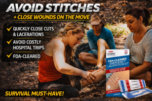 This Laceration Kit Lets You Close Wounds Without Stitches