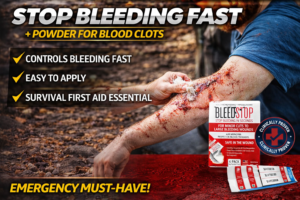 This Powder Stops Bleeding Fast When Every Second Counts