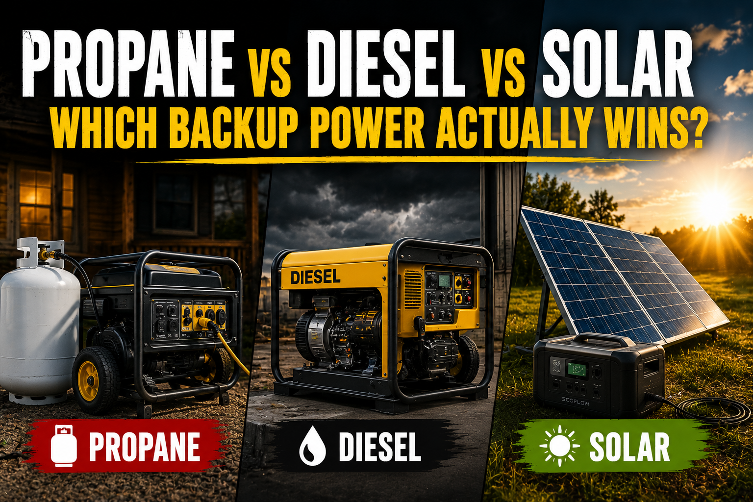 What to Stockpile Before a Long Term Power Outage