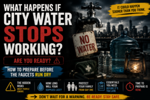 What Happens If City Water Stops Working? How to Prepare