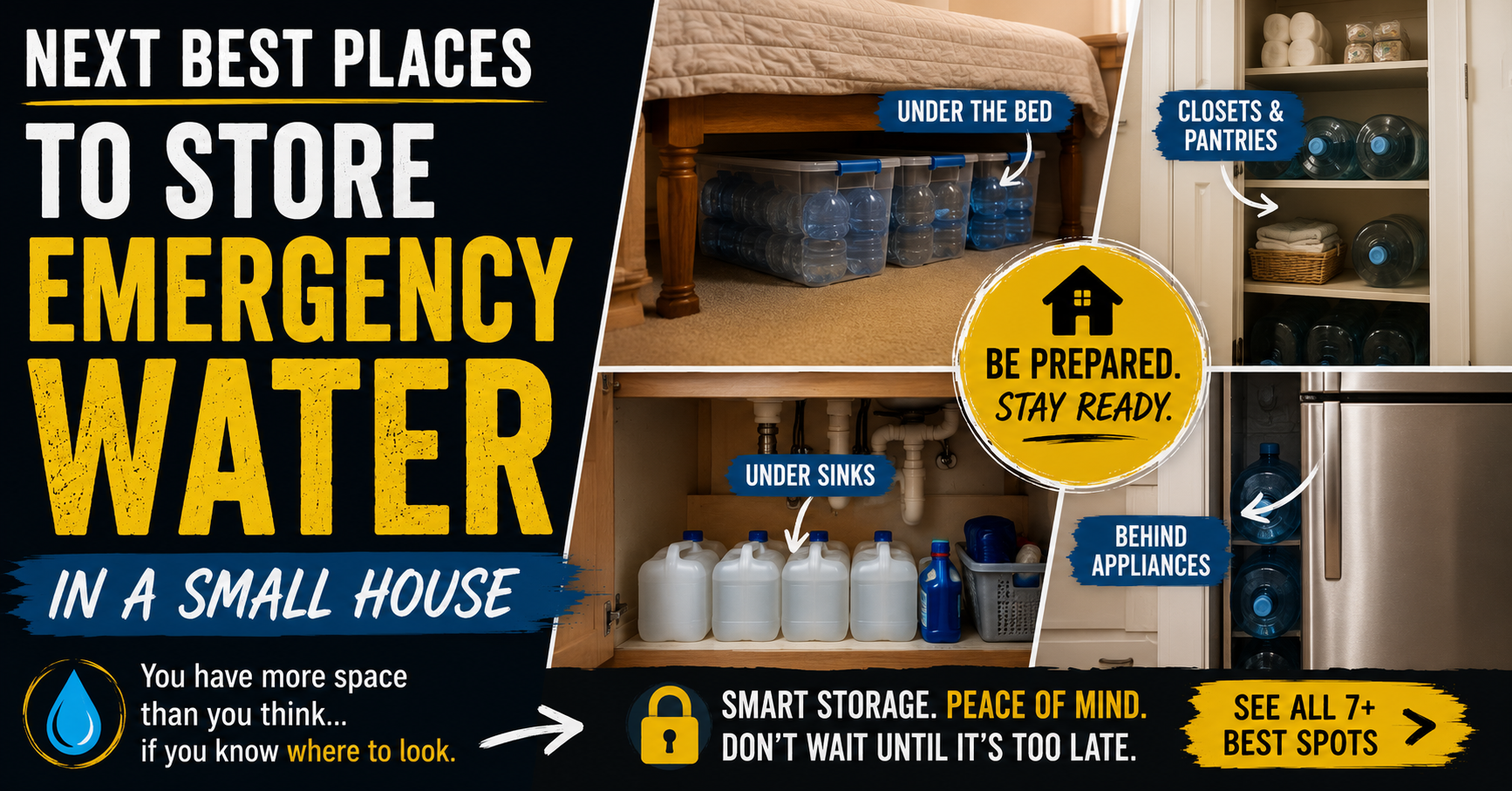 Emergency Water Storage for Apartment Living