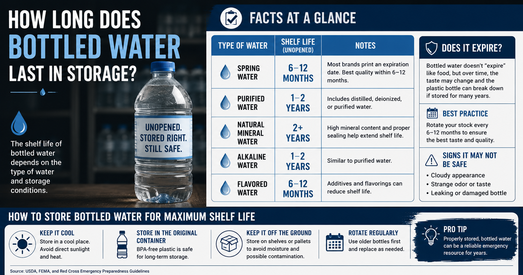 How Much Emergency Water Should a Family Store?