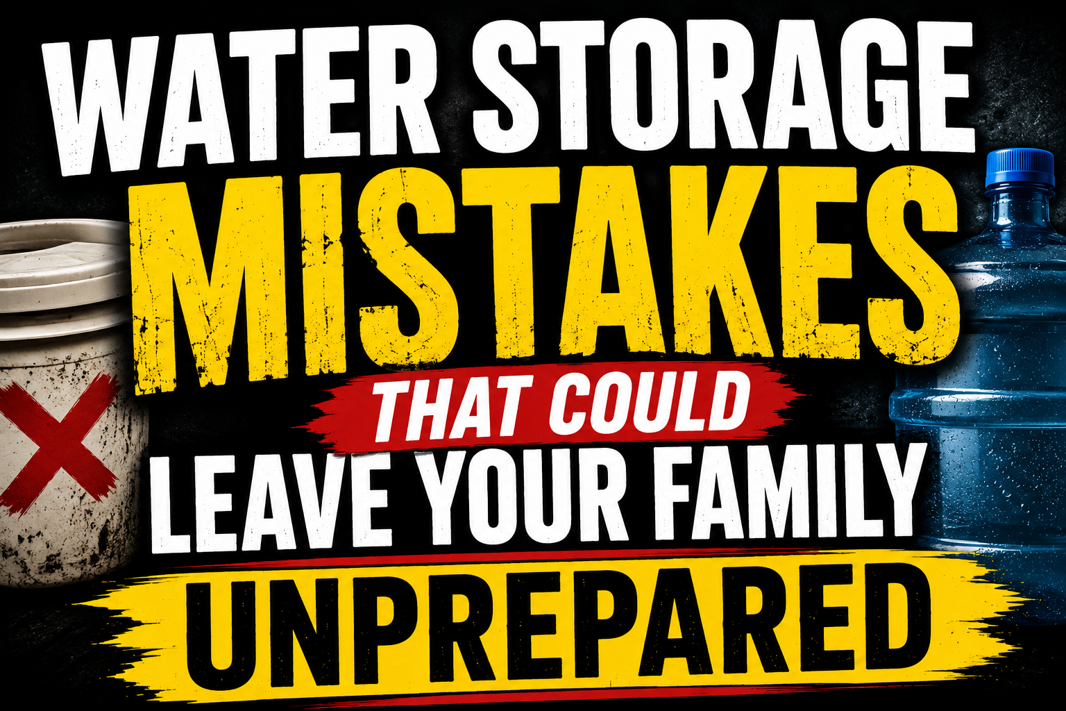 Emergency Water Storage for Apartment Living