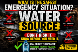 What Is the Safest Water Source During an Emergency?