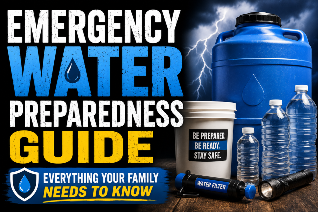 Emergency Water Preparedness Guide: Everything You Should Know