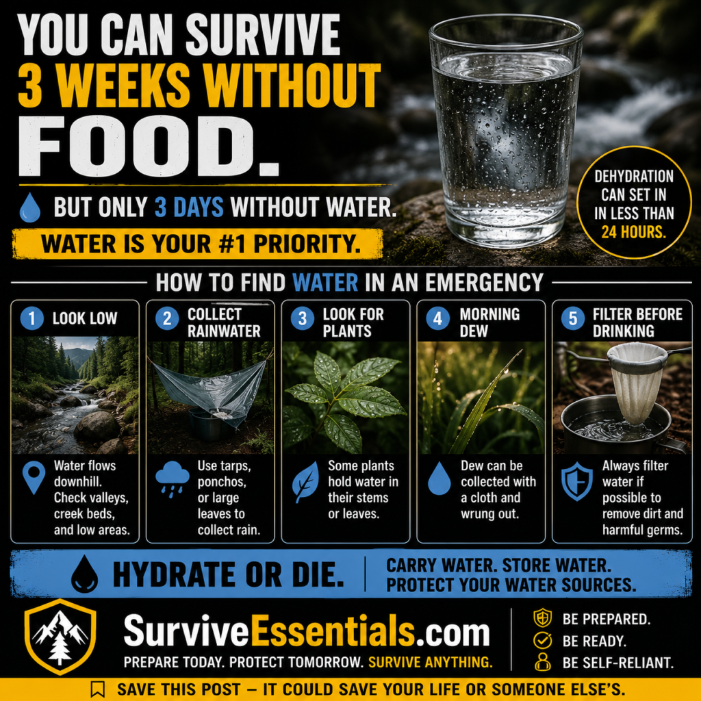 How Long Can You Survive Without Water? The Truth Might Shock You
