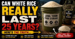 Can White Rice Really Last 25 Years? Here’s the Truth