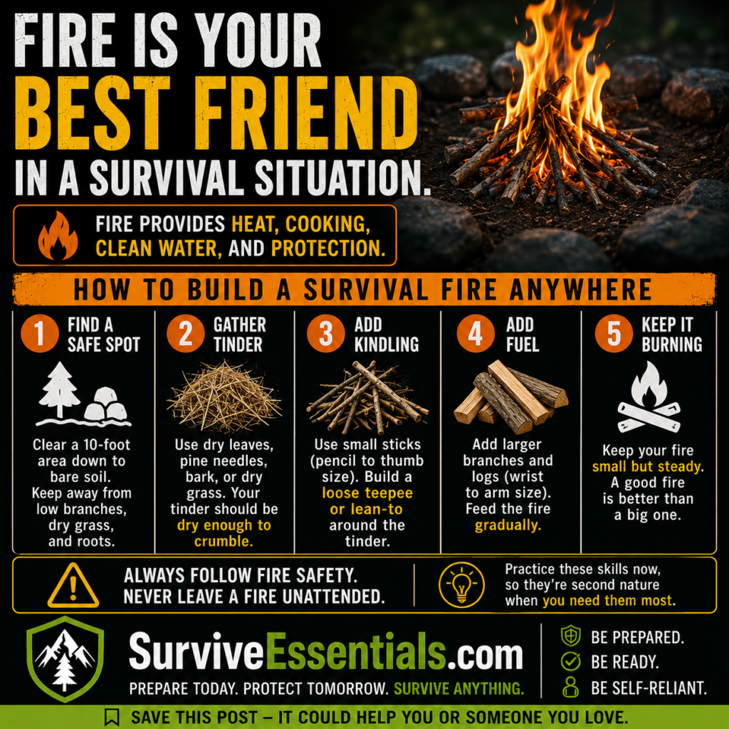 Why Fire Is the Most Important Survival Skill You’ll Ever Learn