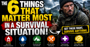The 6 Things That Matter Most in a Survival Situation