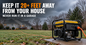 How Far Should My Generator Be From the House?