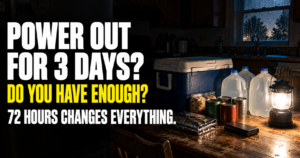 What Do I Need for a 3-Day Power Outage?