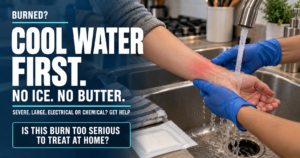 What Should I Do for a Burn During an Emergency?