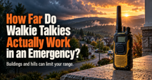 How Far Do Walkie Talkies Actually Work in an Emergency?
